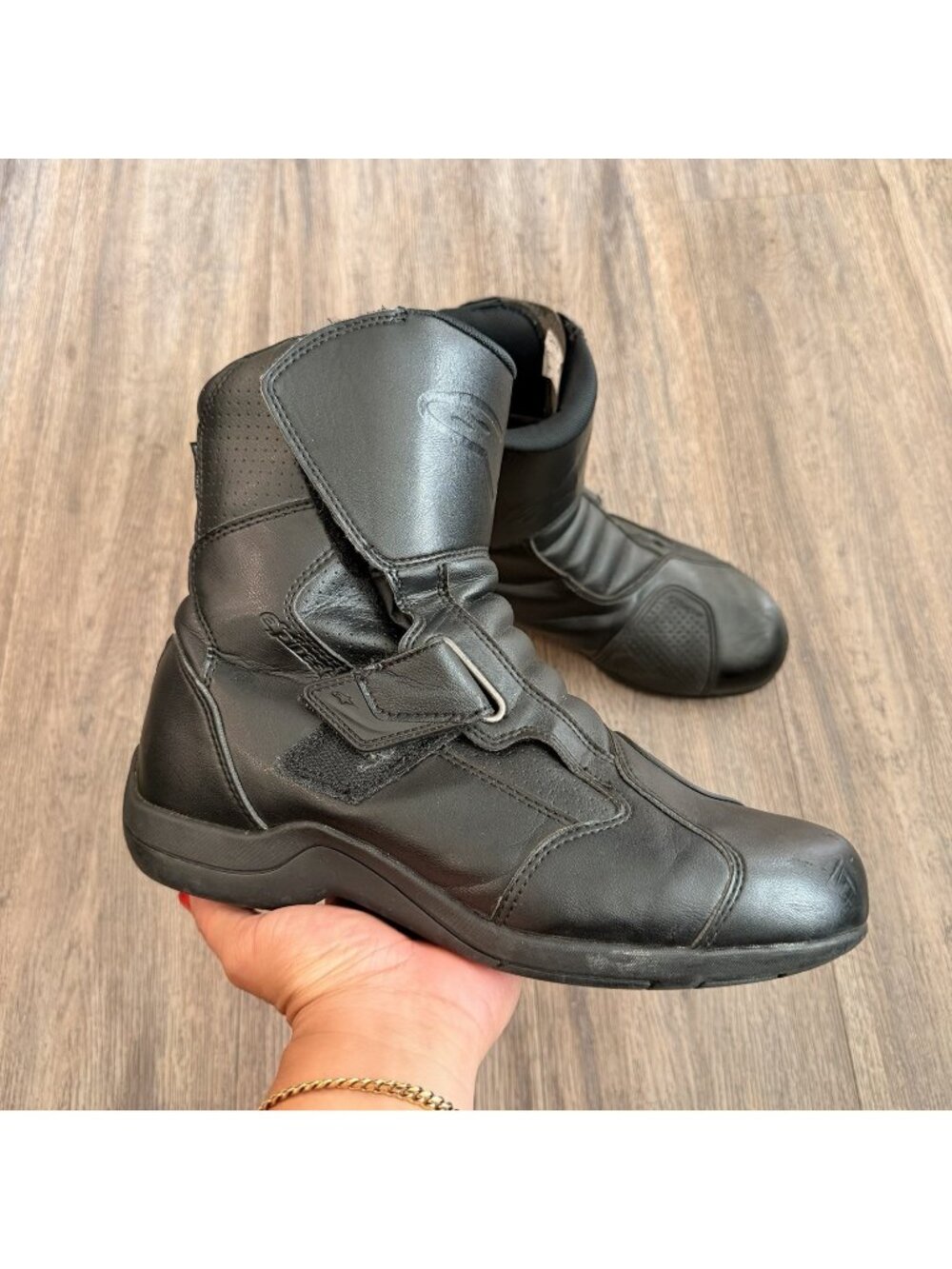 Alpinestars Waterproof V2 Ridge Motorcycle Boots Black US 8 / EU 42
